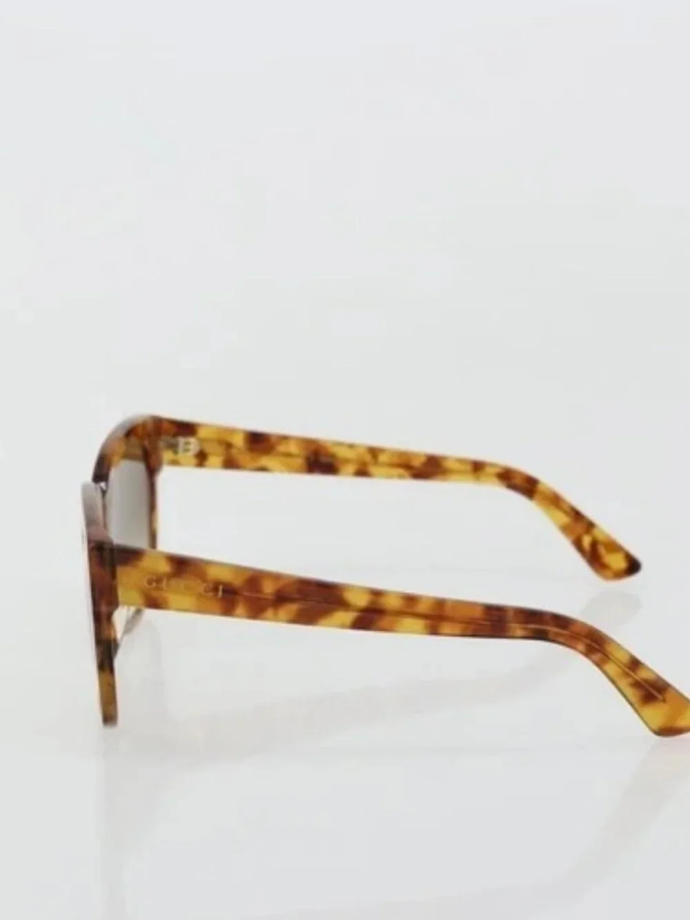 GUCCI Sunglasses plastic Brown GG0361S Auth hk3698